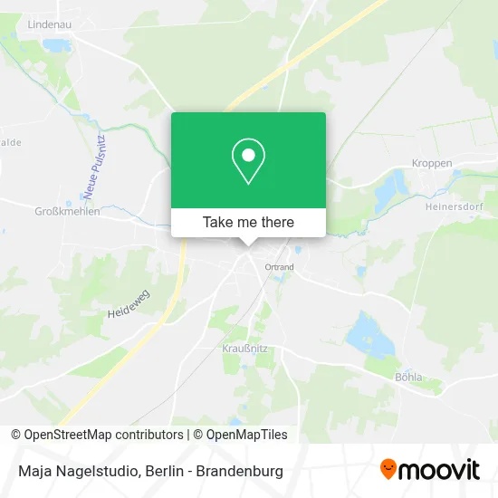 Maja Nagelstudio map