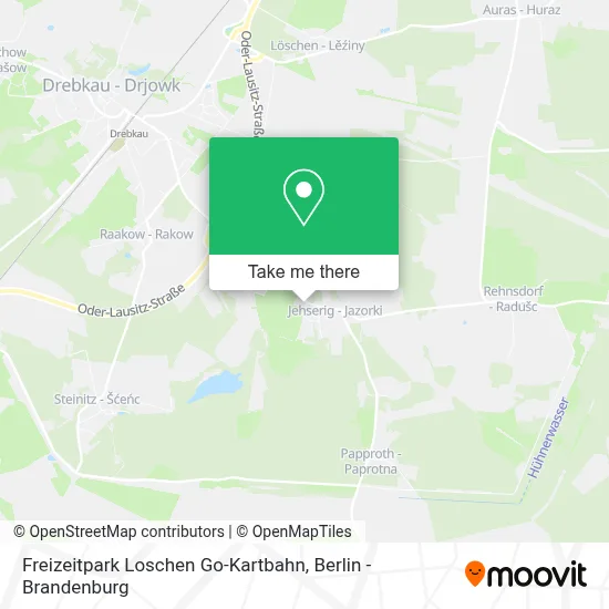 Freizeitpark Loschen Go-Kartbahn map