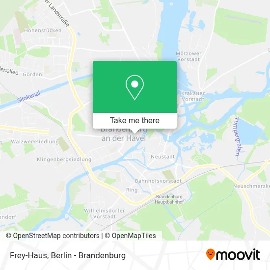 Frey-Haus map
