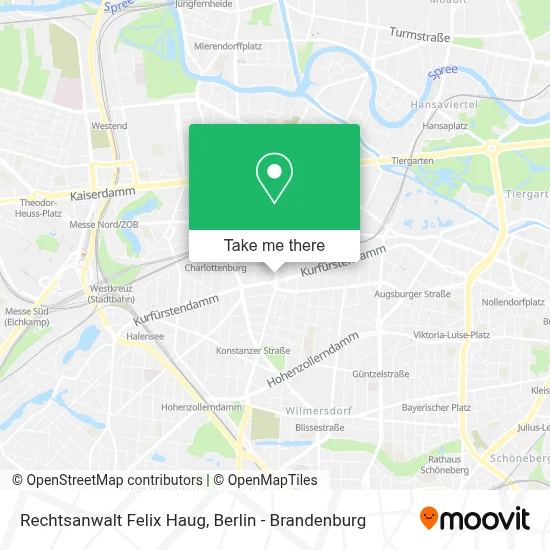 Rechtsanwalt Felix Haug map