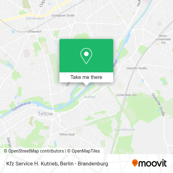 Kfz Service H. Kutrieb map
