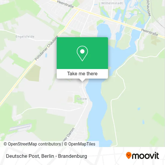 Deutsche Post map