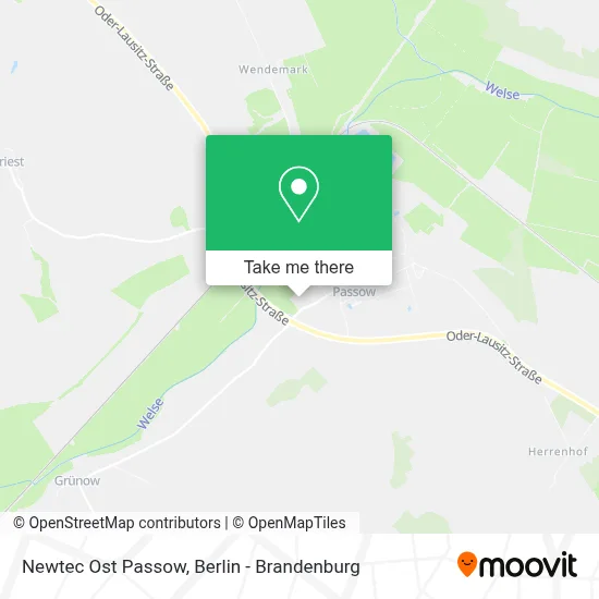 Newtec Ost Passow map