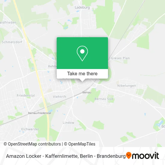 Amazon Locker - Kaffernlimette map
