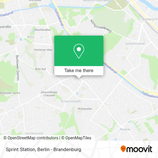 Sprint Station map