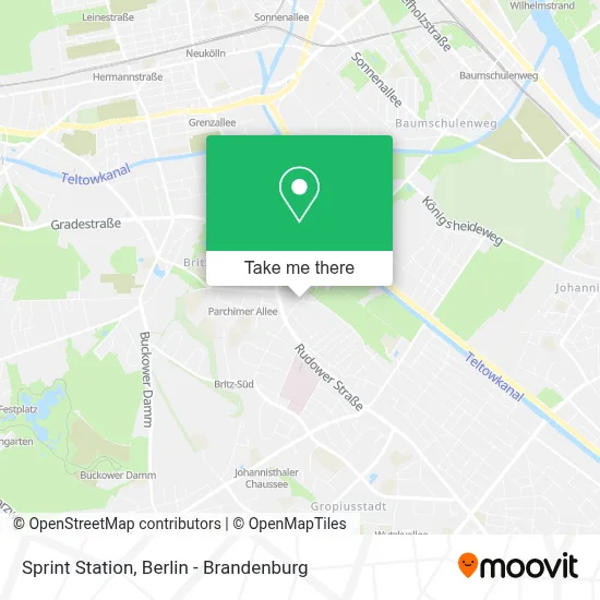 Sprint Station map
