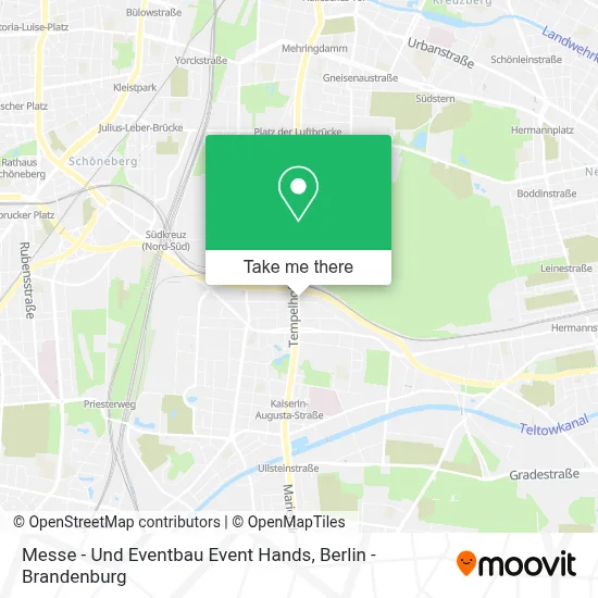 Messe - Und Eventbau Event Hands map
