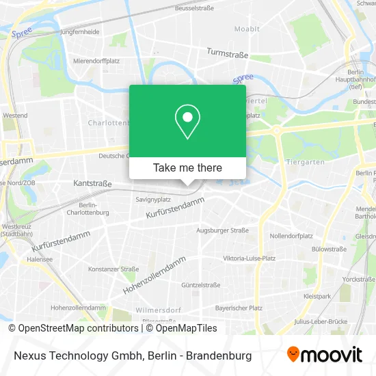 Nexus Technology Gmbh map