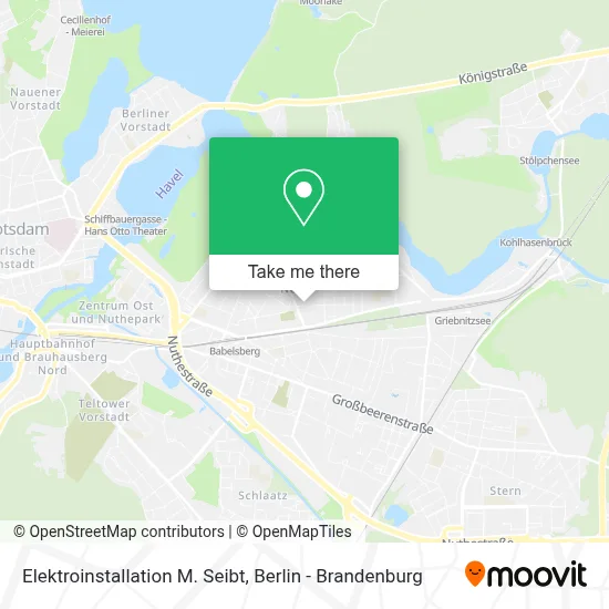 Elektroinstallation M. Seibt map