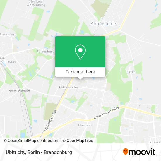 Ubitricity map