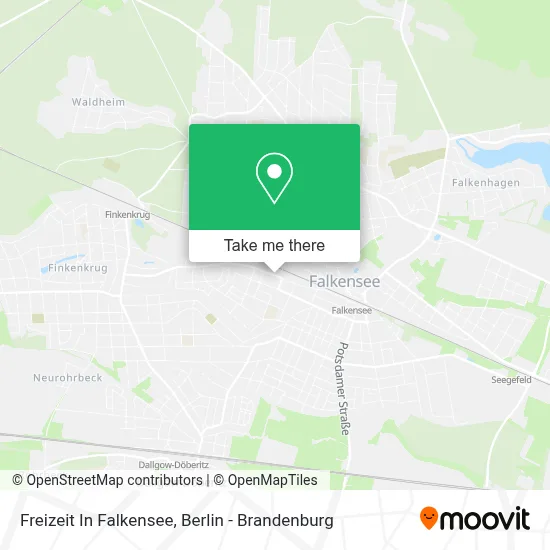 Freizeit In Falkensee map