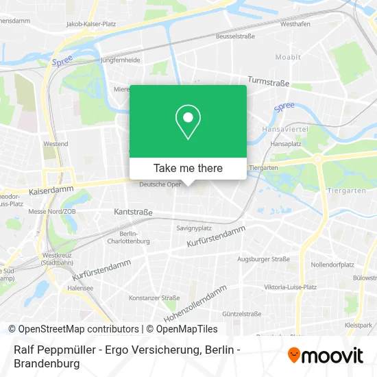 Ralf Peppmüller - Ergo Versicherung map