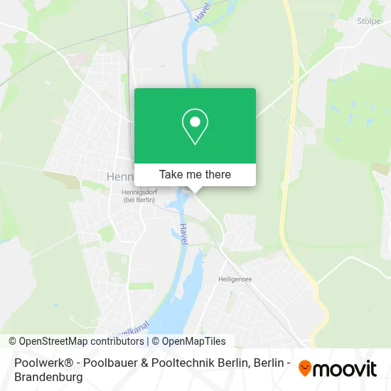 Poolwerk® - Poolbauer & Pooltechnik Berlin map