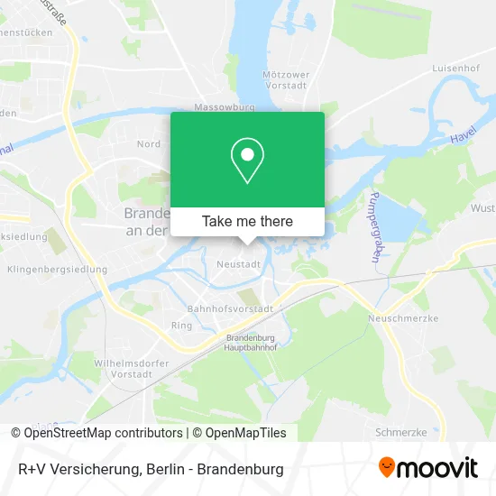 R+V Versicherung map