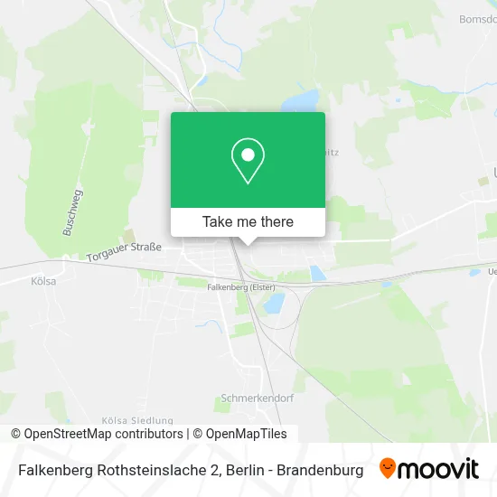 Falkenberg Rothsteinslache 2 map