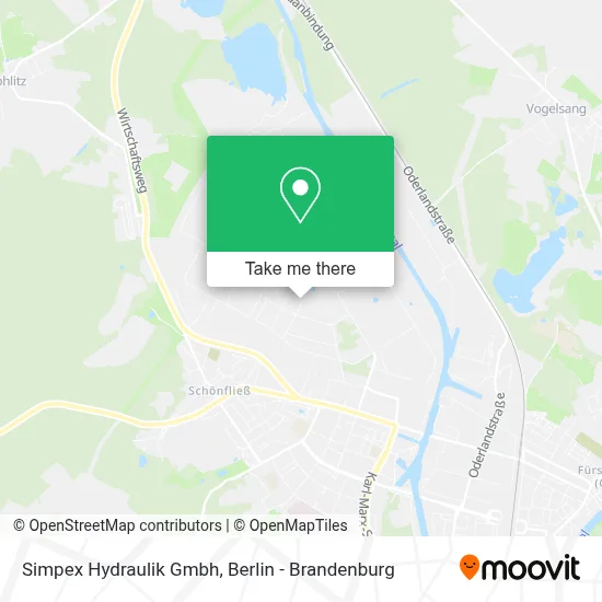 Simpex Hydraulik Gmbh map
