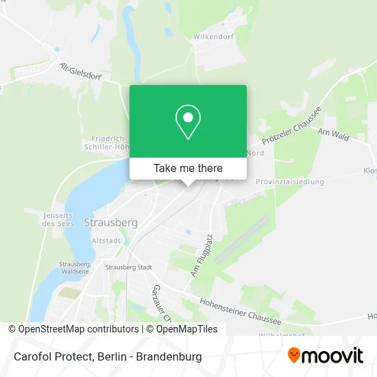 Carofol Protect map