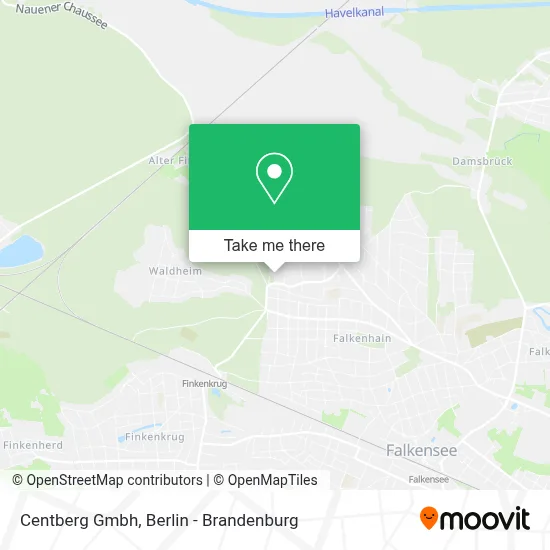 Centberg Gmbh map