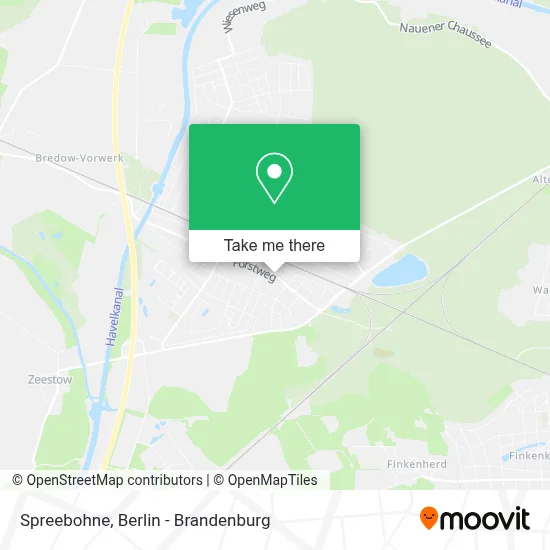 Spreebohne map