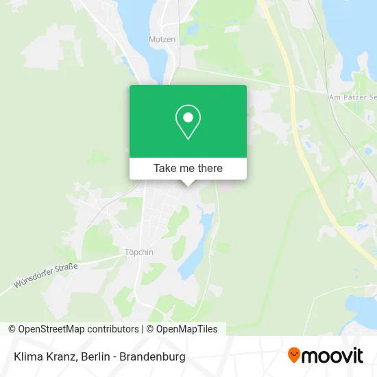 Klima Kranz map