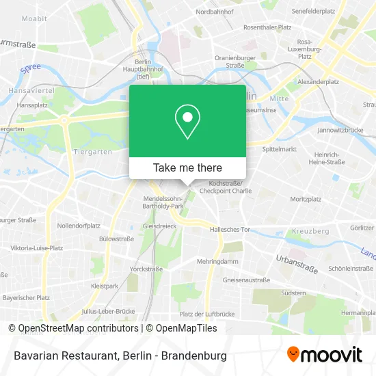 Bavarian Restaurant map