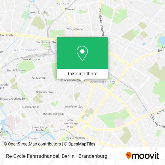 Re-Cycle Fahrradhandel map