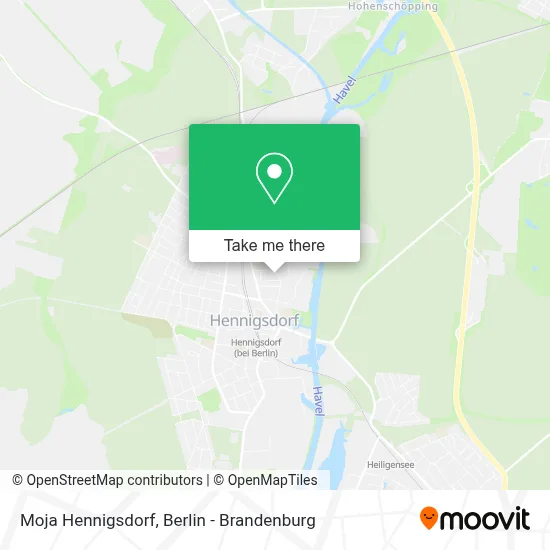 Moja Hennigsdorf map