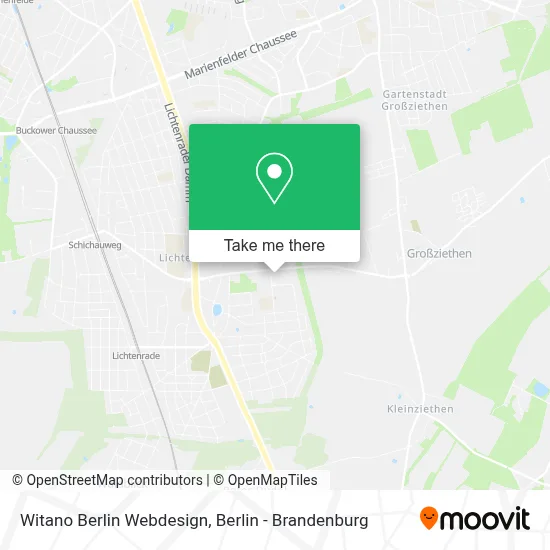 Witano Berlin Webdesign map