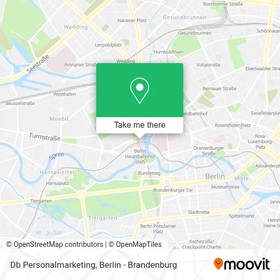Db Personalmarketing map