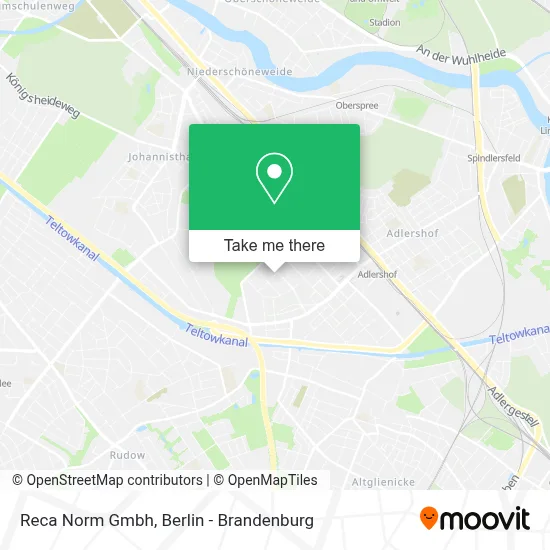 Reca Norm Gmbh map