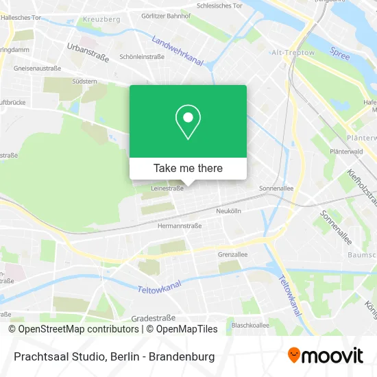 Prachtsaal Studio map