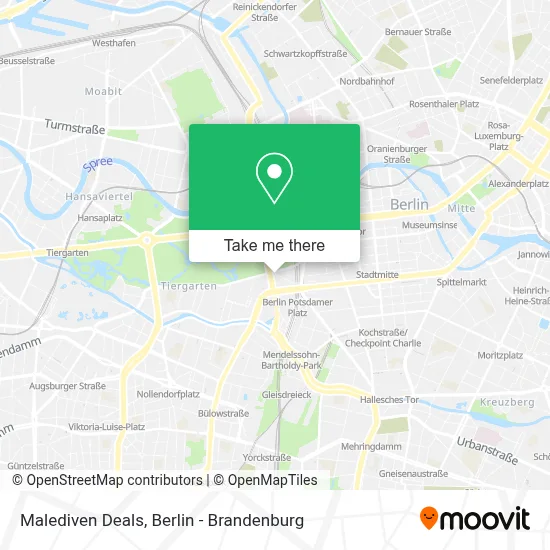 Malediven Deals map