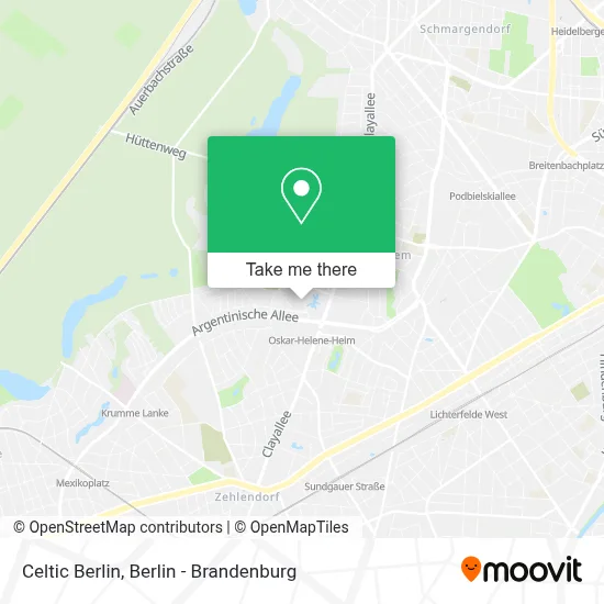 Celtic Berlin map
