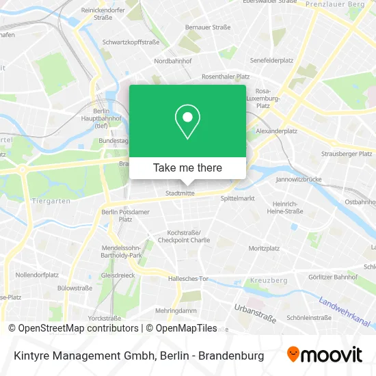 Kintyre Management Gmbh map