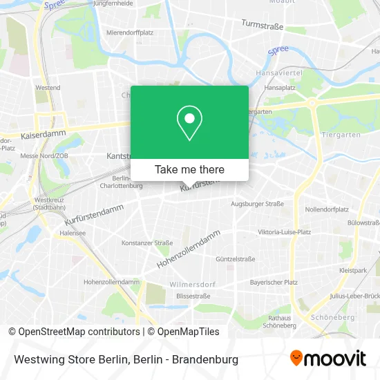 Westwing Store Berlin map