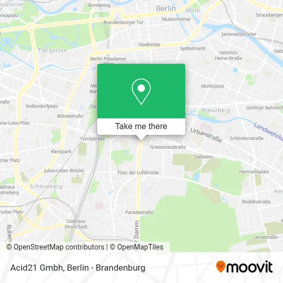 Acid21 Gmbh map