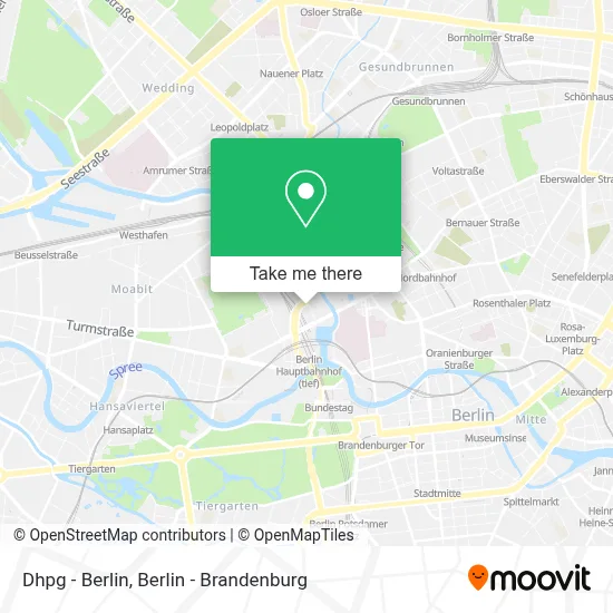 Dhpg - Berlin map