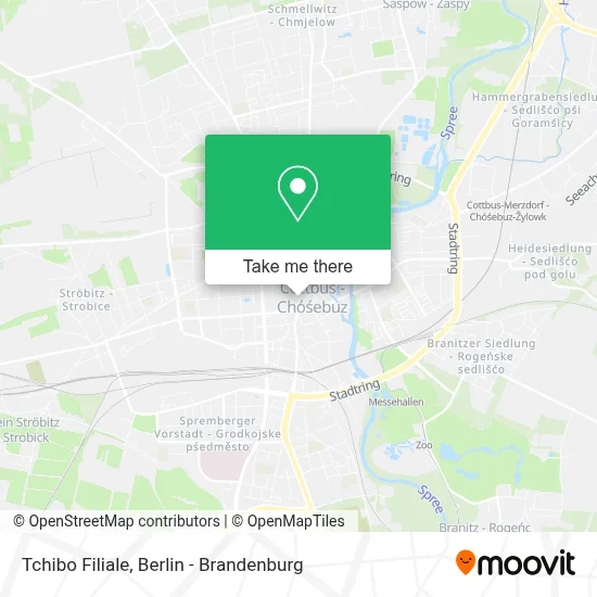 Tchibo Filiale map