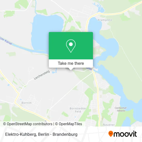 Elektro-Kuhberg map