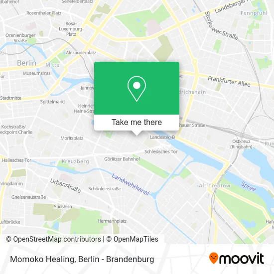 Momoko Healing map