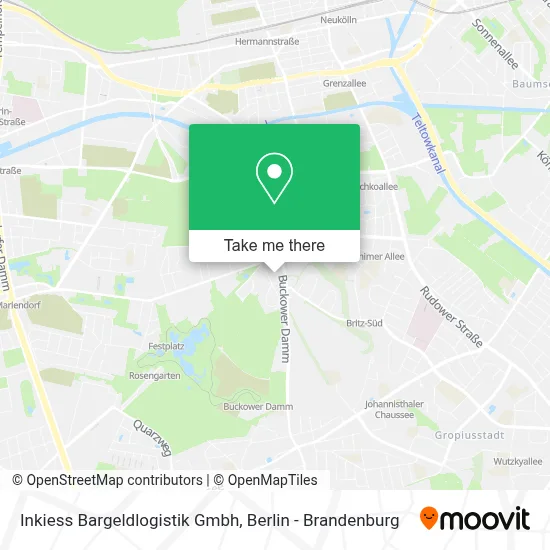 Inkiess Bargeldlogistik Gmbh map
