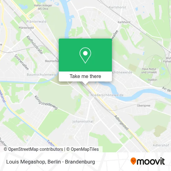 Louis Megashop map