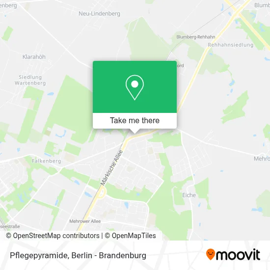 Pflegepyramide map