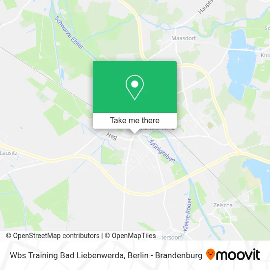 Wbs Training Bad Liebenwerda map