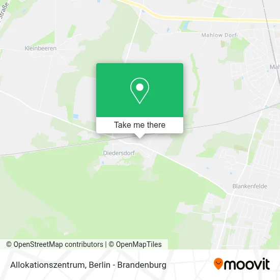 Allokationszentrum map