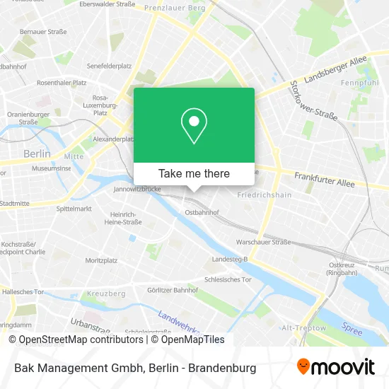 Bak Management Gmbh map
