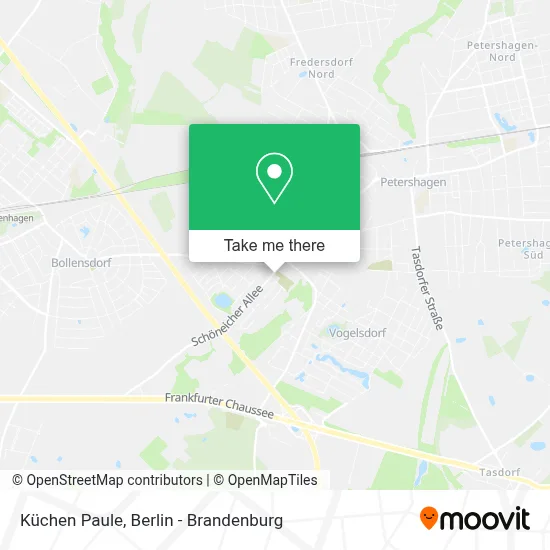 Küchen Paule map