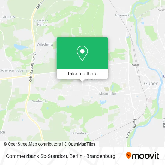 Commerzbank Sb-Standort map