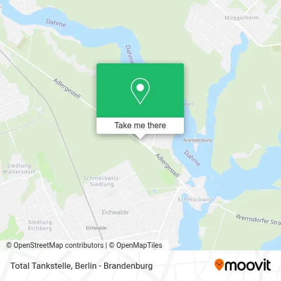 Total Tankstelle map