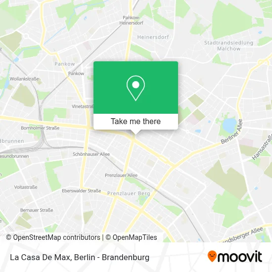 La Casa De Max map